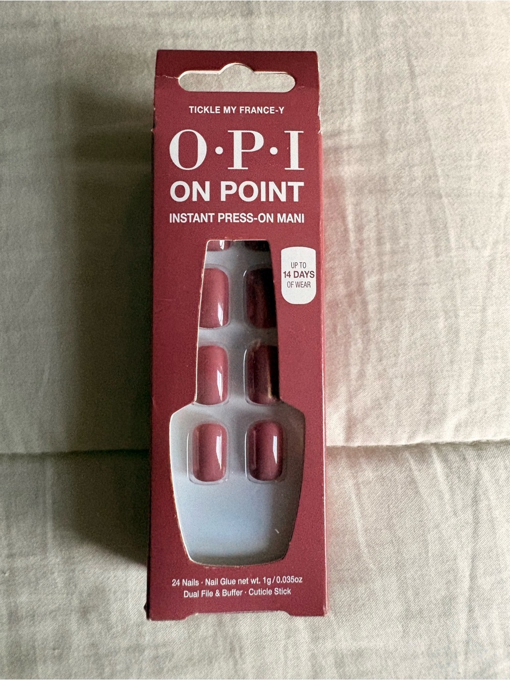 OPI On Point Instant Press-On Mani in Deep Rose 🌹 🥀